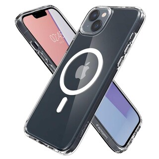 Foto 4 | Foto 4 | Funda Spigen Crystal Hybrid Mag para iPhone 14 Plus Transparente