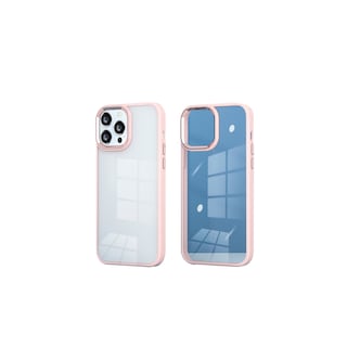 Foto 1 | Foto 1 | Funda Premium de TPU Metalizado Borde Rosa para iPhone 11 - Venta Internacional