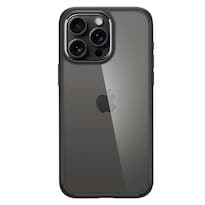 Funda Spigen Ultra Hybrid para IPhone 15 Pro Neg Transparente