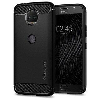 Foto 1 | Foto 1 | Funda Spigen Rugged Armor para Moto G5s Plus Negra