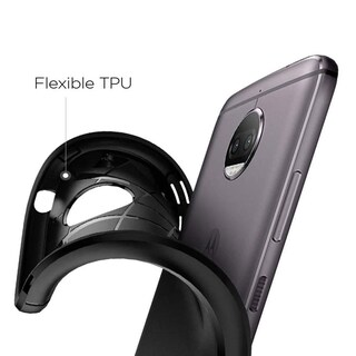 Foto 3 | Foto 3 | Funda Spigen Rugged Armor para Moto G5s Plus Negra