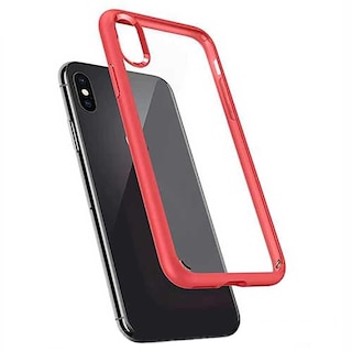 Foto 1 | Foto 1 | Funda Spigen Para iPhone X Y Xs Ultra Hybrid Transparente Rojo