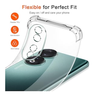 Foto 5 | Foto 5 | Funda Antichoque para Honor 90 5g de Silicona Transparente - Venta Internacional