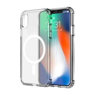 Foto 1 | Foto 1 | Funda de Carga Magnética Transparente para IPhone Xs Max - Venta Internacional