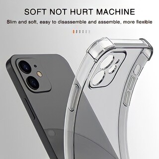 Foto 2 | Foto 2 | Funda de Silicona Y Fundas Transparentes Antichoque Para iPhone 12 - Venta Internacional