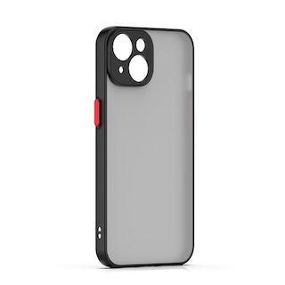 Foto 2 | Foto 2 | Funda de Tpu Negra Semitransparente para IPhone 15 Plus - Venta Internacional