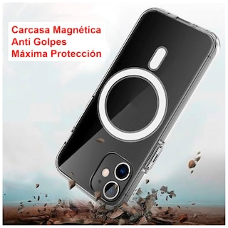 Foto 4 | Foto 4 | Funda Magsafe para iPhone 12 Mini Magnética Transparente - Venta Internacional