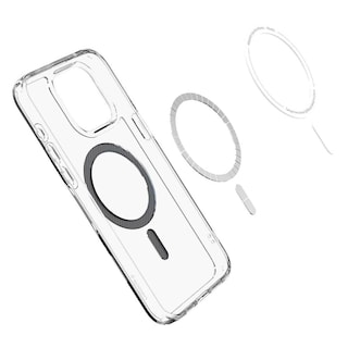 Foto 4 | Foto 4 | Funda Spigen Ultra Hybrid Mag para IPhone 15 Pro Transp Carbón