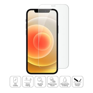 Foto 3 | Foto 3 | Funda con Lámina de Mica de Vidrio para iPhone 12 Antichoque - Venta Internacional