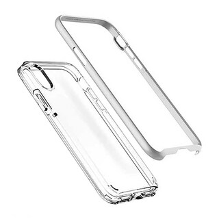 Foto 2 | Foto 2 | Funda Spigen para iPhone X y Xs Neo Hybrid Playa Transparente