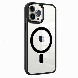 Foto 2 | Foto 2 | Funda Tekku Clrcolor Para Iphone 15 Plus Transp Negro Compatible Con Magsafe