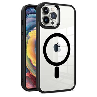 Foto 3 | Foto 3 | Funda Tekku Clrcolor Para Iphone 15 Plus Transp Negro Compatible Con Magsafe