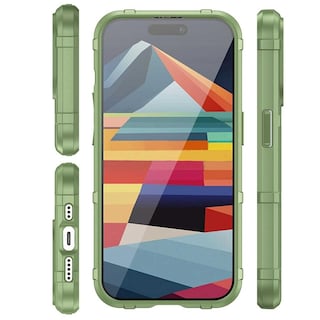 Foto 3 | Foto 3 | Funda Tekku Rugged Shield Para Iphone 15 Pro Max Verde