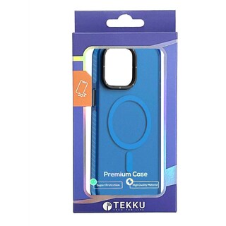 Foto 5 | Foto 5 | Funda Tekku Matte Color Para Iphone 15 Trans Azul Compatible Con Magsafe
