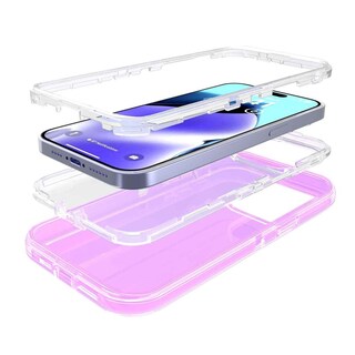 Foto 2 | Foto 2 | Funda Tekku Protect 360 Para Iphone 15 Pro Violeta Translucida