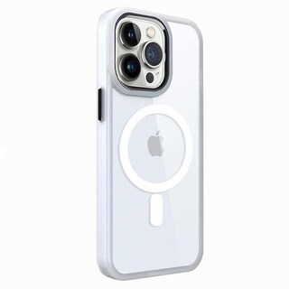 Foto 2 | Foto 2 | Funda Tekku Clrcolor Para Iphone 15 Pro Transp Blanco Compatible Con Magsafe