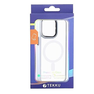 Foto 5 | Foto 5 | Funda Tekku Clrcolor Para Iphone 15 Pro Transp Blanco Compatible Con Magsafe