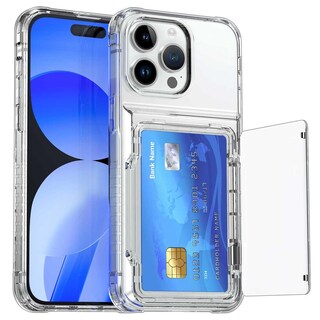 Foto 2 | Foto 2 | Funda Tekku Tpu Tarjetero Para Iphone 15 Pro Transparente