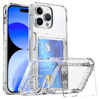 Foto 3 | Foto 3 | Funda Tekku Tpu Tarjetero Para Iphone 15 Pro Transparente
