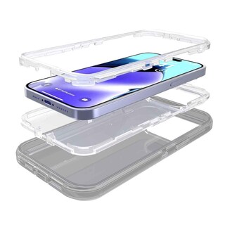 Foto 2 | Foto 2 | Funda Tekku Protect 360 Para Iphone 15 Pro Max Humo