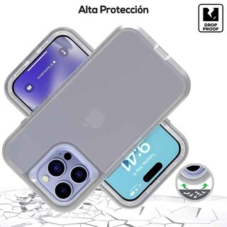 Foto 3 | Foto 3 | Funda Tekku Protect 360 Para Iphone 15 Pro Max Humo