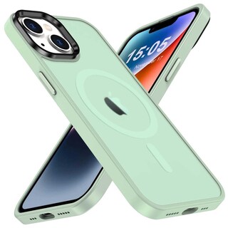 Foto 1 | Foto 1 | Funda Tekku Matte Style Para Iphone 15 Trans Verde Compatible Con Magsafe