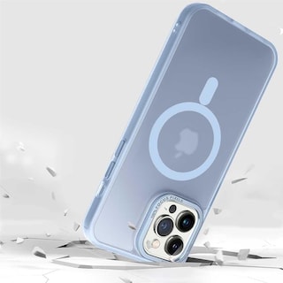 Foto 3 | Foto 3 | Funda Tekku Matte Para Iphone 15 Trans Azul Compatible Con Magsafe