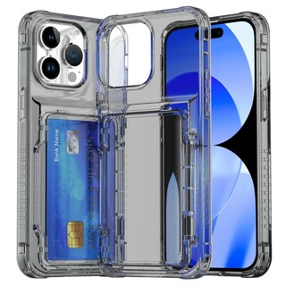 Foto 1 | Foto 1 | Funda Tekku Tpu Tarjetero Para Iphone 15 Pro Humo