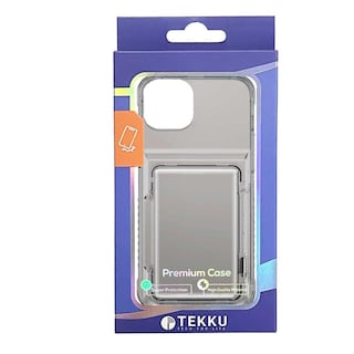 Foto 6 | Foto 6 | Funda Tekku Tpu Tarjetero Para Iphone 15 Pro Humo