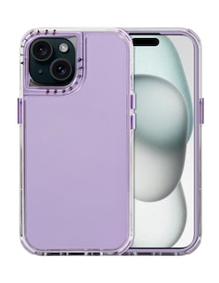 Foto 1 | Foto 1 | Funda Uso Rudo Rainbow Paint Lila Para iPhone 15