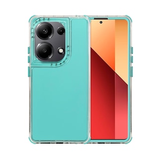 Foto 1 | Foto 1 | Funda Uso Rudo Rainbow Paint Menta para Xiaomi Redmi Note 13 Pro 4g