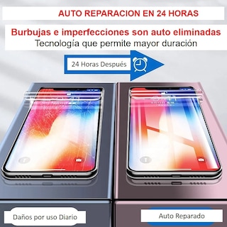 Foto 6 | Foto 6 | Funda con Lámina de Hidrogel para iPhone 14 Transparente Antichoque - Venta Internacional