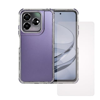 Foto 1 | Foto 1 | Funda Morada Atti para Celular Axon 60 con Mica