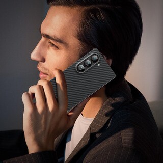 Foto 6 | Foto 6 | Funda de Fibra de Aramida Auténtica para Samsung Galaxy Z Fold 6 - Venta Internacional