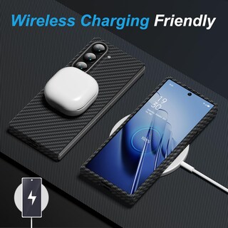 Foto 7 | Foto 7 | Funda de Fibra de Aramida Auténtica para Samsung Galaxy Z Fold 6 - Venta Internacional