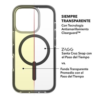 Foto 3 | Foto 3 | Funda Zagg Santa Cruz Snap Con Magsafe Para Iphone 16 Pro
