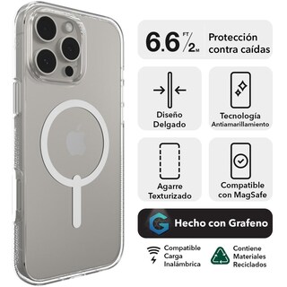 Foto 3 | Foto 3 | Funda Zagg Crystal Palace Para Iphone 16 Pro
