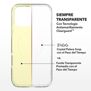 Foto 4 | Foto 4 | Funda Zagg Crystal Palace Para Iphone 16 Pro