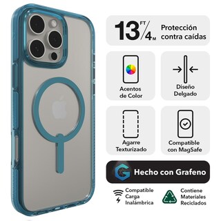 Foto 2 | Foto 2 | Funda Zagg Santa Cruz Snap Para Iphone 16 Pro Max