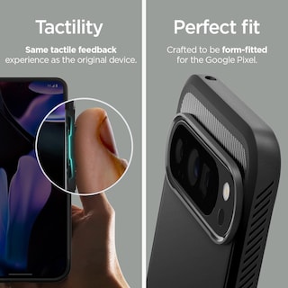 Foto 6 | Foto 6 | Funda Spigen Rugged Armor Para Pixel 9 Pro Xl (2024), Color Negro - Venta Internacional.