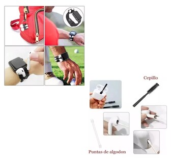 Foto 5 | Foto 5 | Accesorios 8 En 1 , Airpod 1 2 3 Pro Compatible Blanco