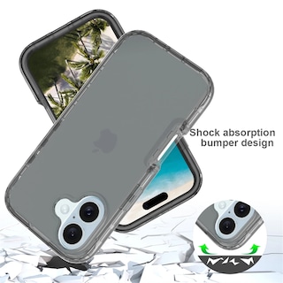 Foto 2 | Foto 2 | Funda Protectora Negra a Prueba de Golpes para iPhone 16 - Venta Internacional