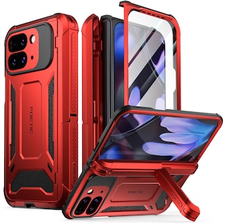 Foto 1 | Foto 1 | Funda Poetic Spartan Para Google Pixel 9 Pro Fold 5g, Color Rojo Metalizado - Venta Internacional.