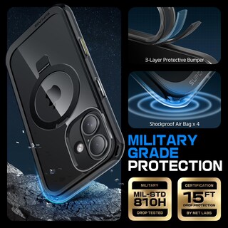 Foto 4 | Foto 4 | Funda De Teléfono Supcase Unicorn Beetle Mag Stand Para Iphone 16 - Venta Internacional.