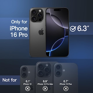 Foto 2 | Foto 2 | Funda De Teléfono Jetech Magnetic Para Iphone 16 Pro 6.3 - Venta Internacional.