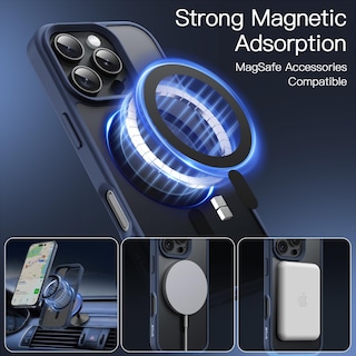 Foto 3 | Foto 3 | Funda De Teléfono Jetech Magnetic Para Iphone 16 Pro 6.3 - Venta Internacional.