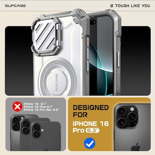 Foto 2 | Foto 2 | Funda Para Teléfono Supcase Unicorn Beetle Mag Xt Para Iphone 16 Pro De 6.3 Pulgadas - Venta Internacional.