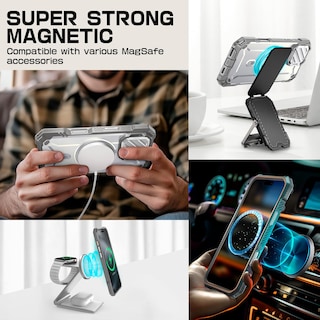 Foto 7 | Foto 7 | Funda Para Teléfono Supcase Unicorn Beetle Mag Xt Para Iphone 16 Pro De 6.3 Pulgadas - Venta Internacional.