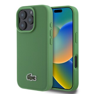 Foto 1 | Foto 1 | Funda Lacoste Bordado Para Iphone 16 Pro - Verde Original