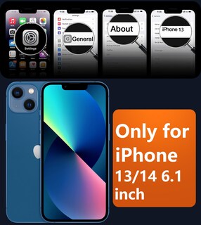 Foto 2 | Foto 2 | Funda De Teléfono Fntcase Para Iphone 13/14 Magnética Translúcida Mate - Venta Internacional.